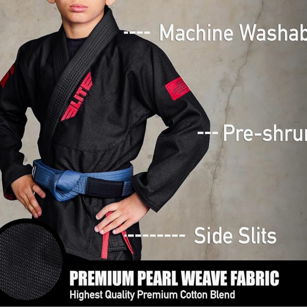 Black Martial Arts Gi